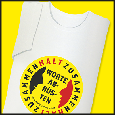 Worte Abrüsten T-Shirt